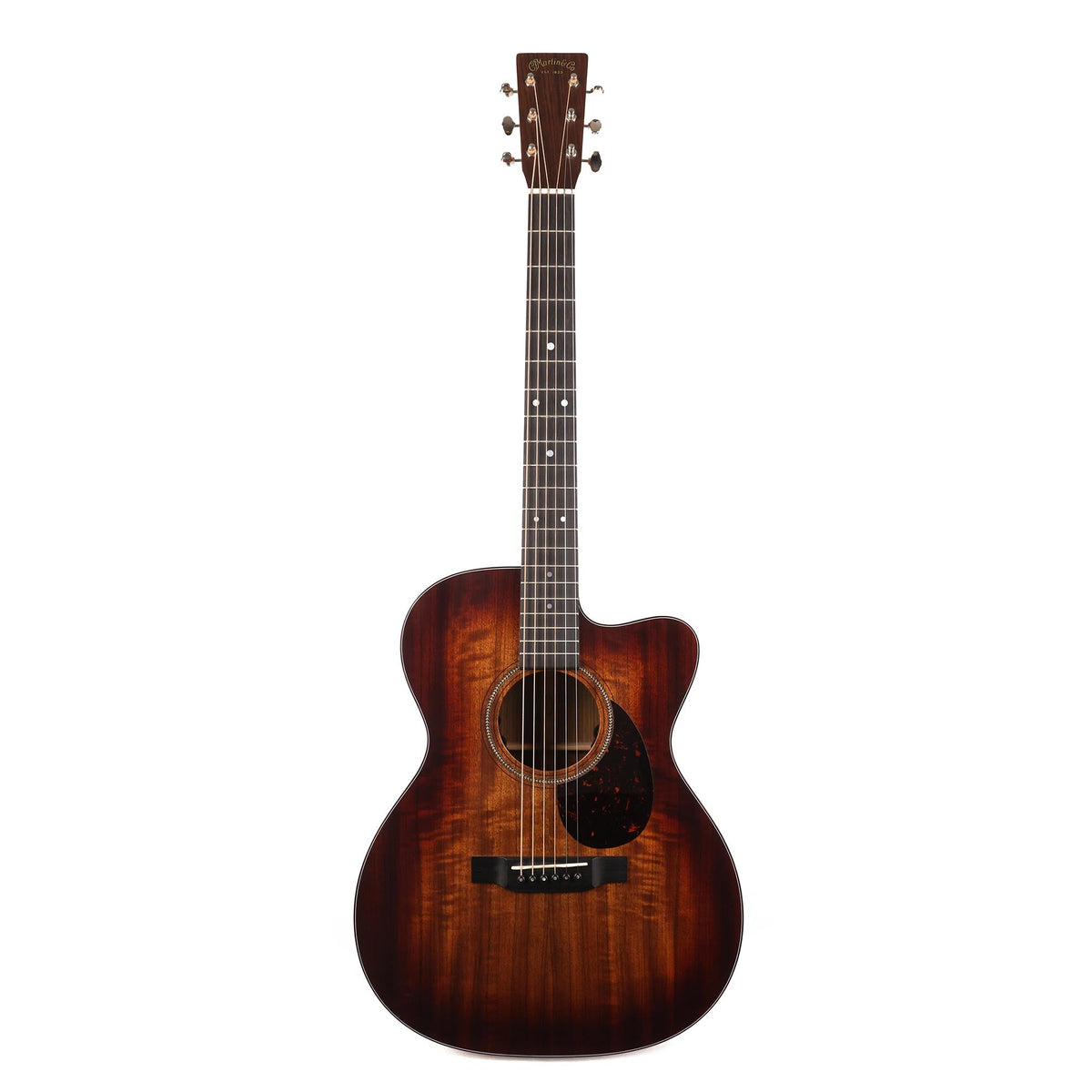 Martin OMC-16E Burst Acoustic-Electric Mahogany Burst 2020 — 2