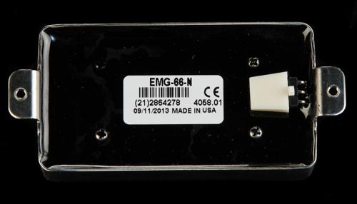 EMG 66 Humbucker Pickup (Brushed Chrome)