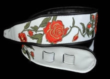 Jodi Head Stella "White Rose" Guitar Strap