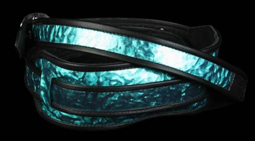 Jodi Head "The Manhattan Betty" Guitar Strap Pearlized Green