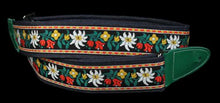 Jodi Head Denim Guitar Strap Jaquard Floral