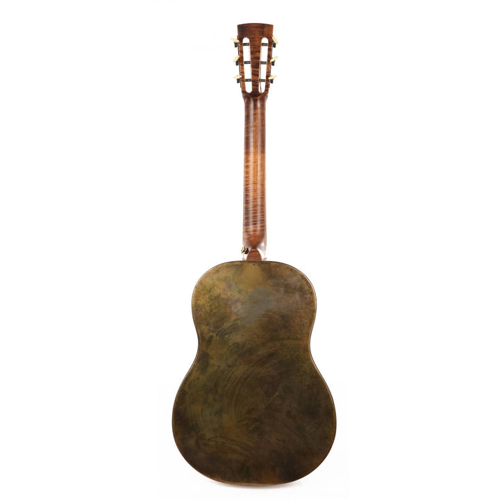 Mule Resophonic Tricone Brass Resonator Guitar Used