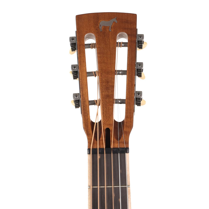 Mule Resophonic Tricone Brass Resonator Guitar Used