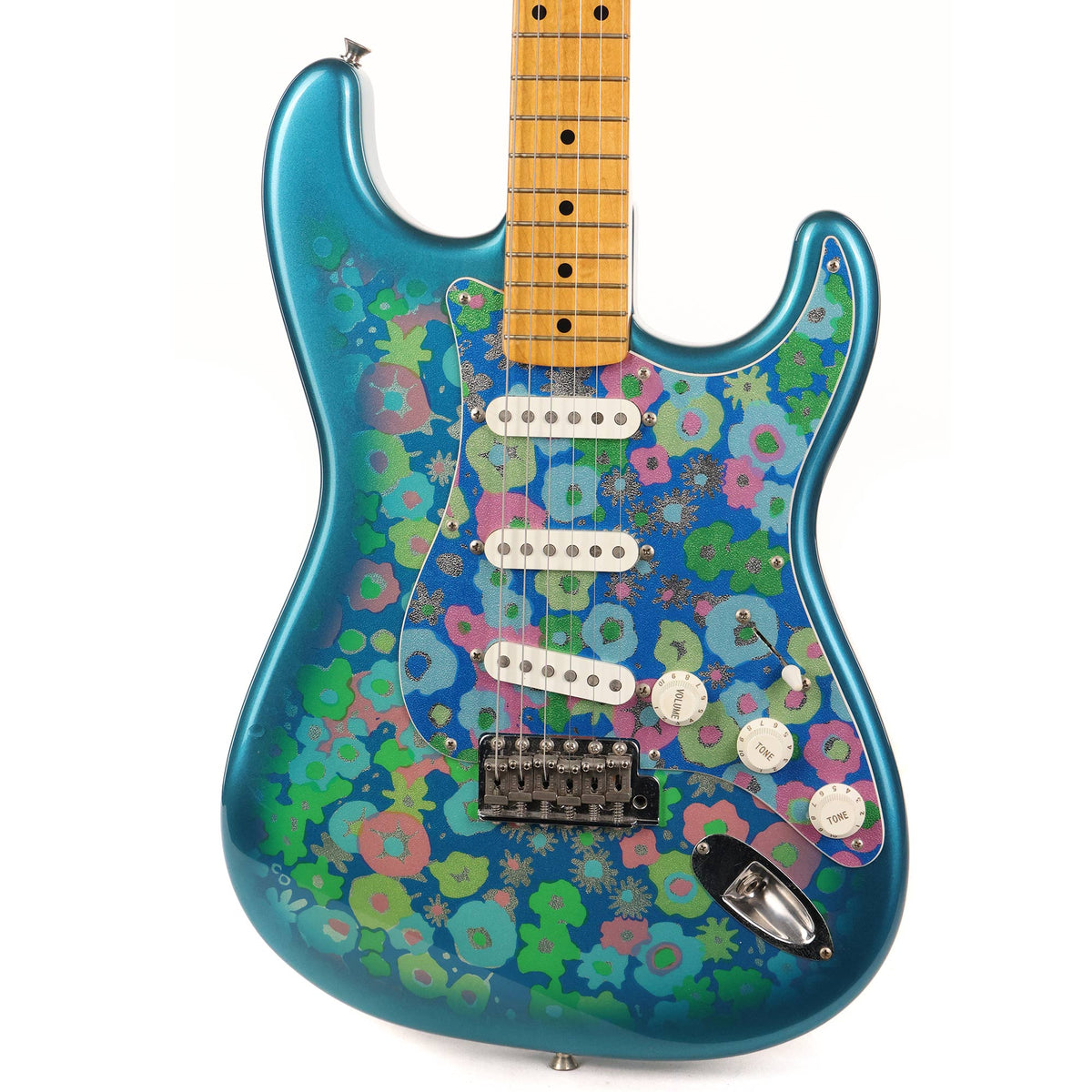 Fender CIJ Blue Paisley Stratocaster Used — 1