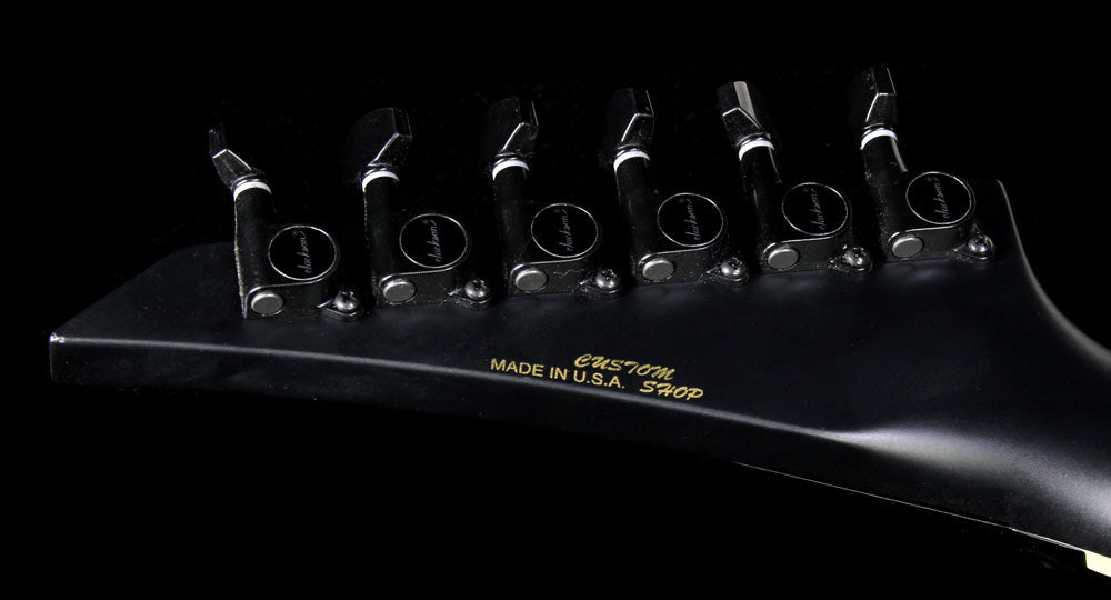Jackson Custom Shop Music Zoo Exclusive Randy Rhoads RR 1.5 Electric Guitar Matte Black — 5