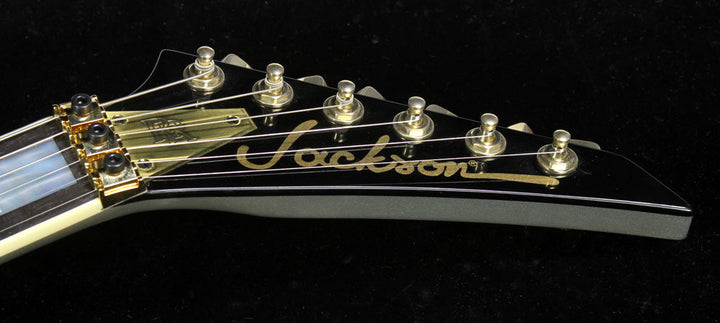 Used Jackson Custom Shop Music Zoo Exclusive Randy Rhoads RR 1.5 Electric Guitar Silver - Shop Worn