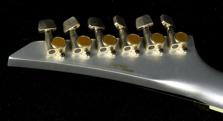 Used Jackson Custom Shop Music Zoo Exclusive Randy Rhoads RR 1.5 Electric Guitar Silver - Shop Worn