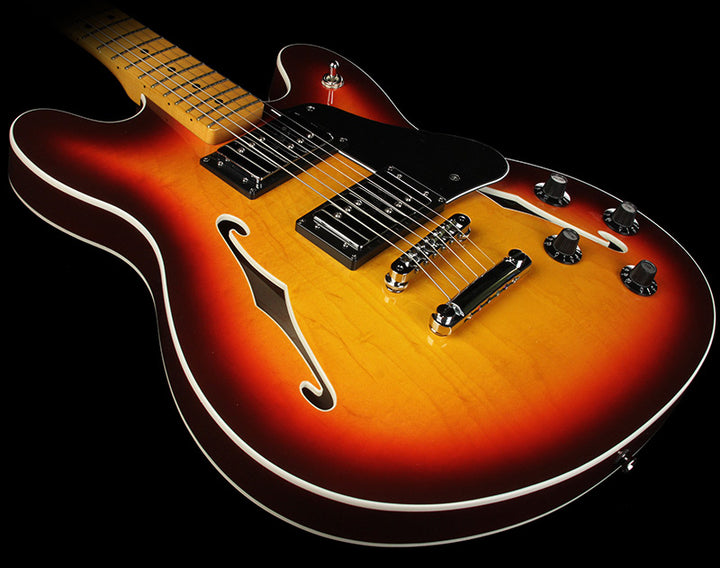 Used Fender Starcaster Electric Guitar Aged Cherry Burst