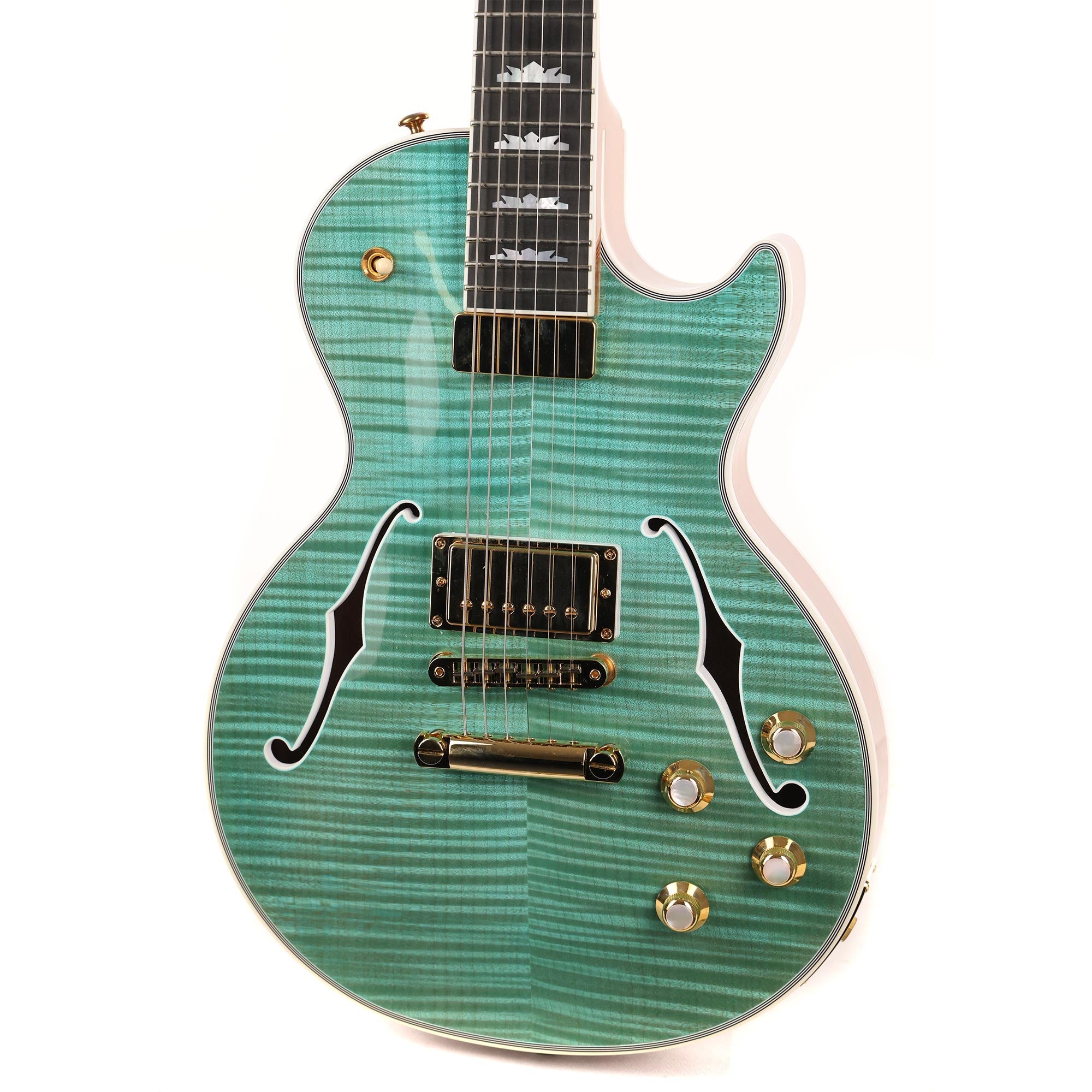 Gibson Les Paul Supreme Seafoam Green 2015 | The Music Zoo