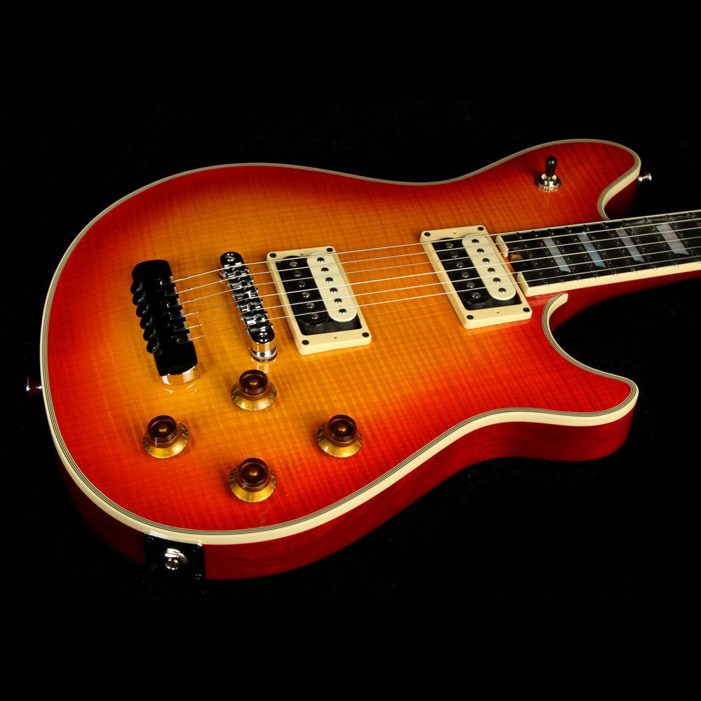 Used EVH Wolfgang USA Custom Deluxe Electric Guitar Vintage Burst — 5