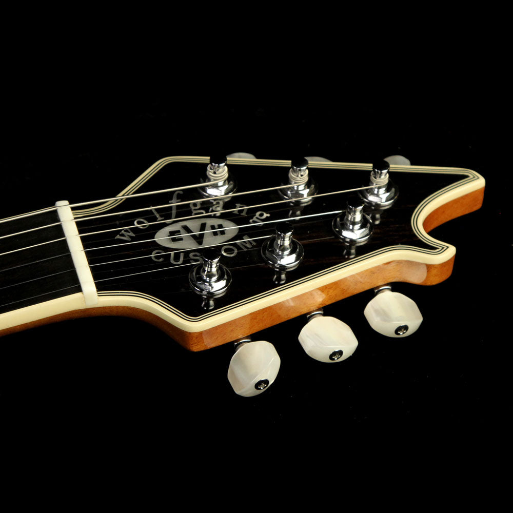 Used EVH Wolfgang Custom Deluxe USA Electric Guitar Gold — 4