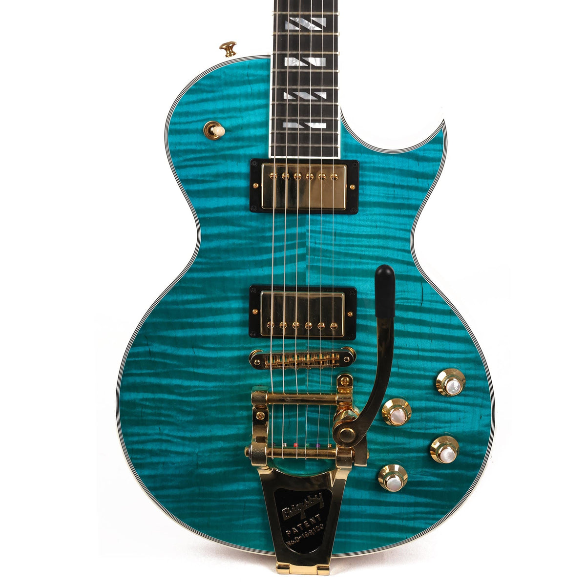 Gibson Les Paul Supreme Florentine Caribbean Blue 2015 — 1