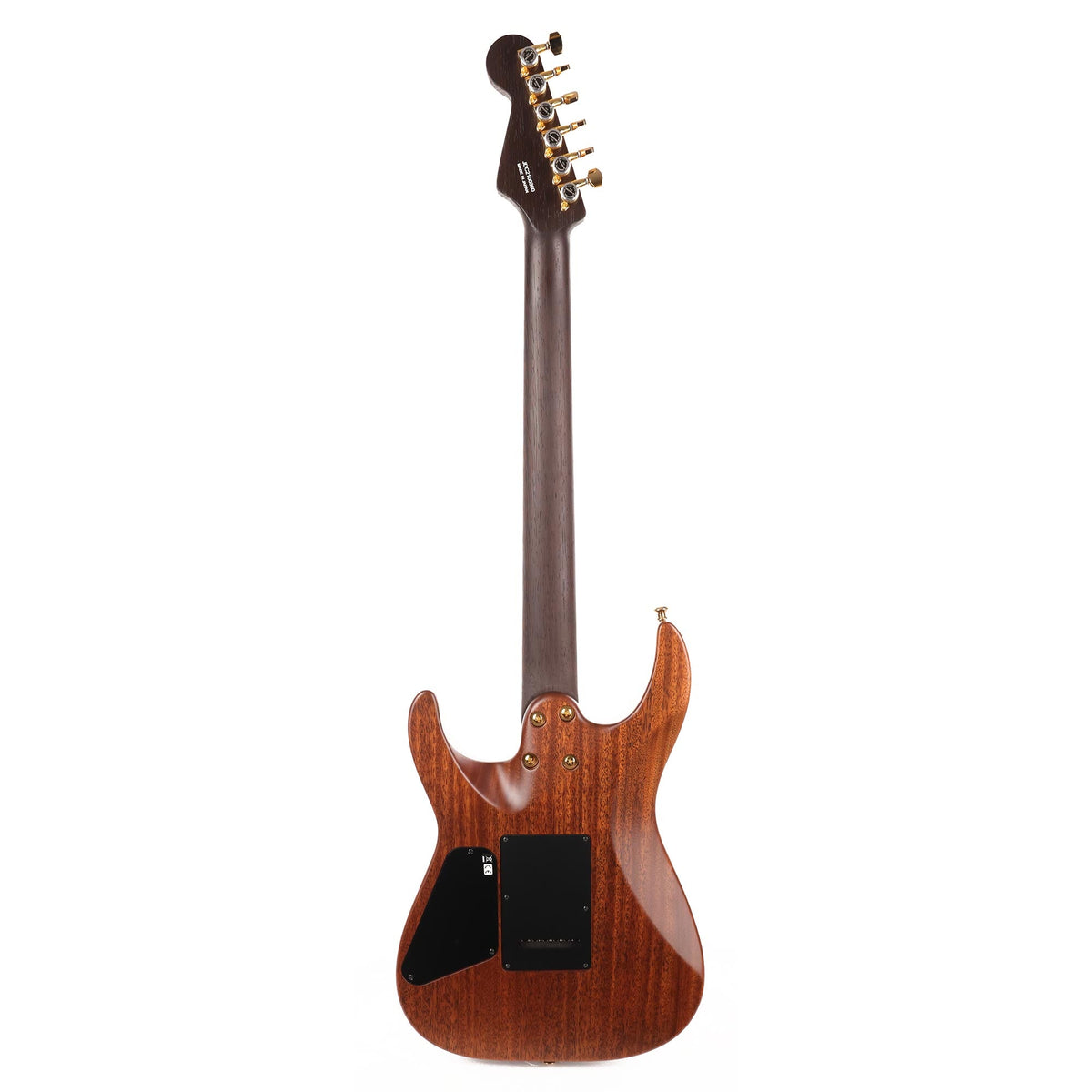 Charvel MJ DK24 HSH 2PT E Mahogany with Figured Walnut Streaky Ebony Fretboard 2021 — 3