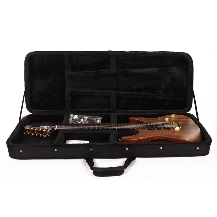 Charvel MJ DK24 HSH 2PT E Mahogany with Figured Walnut Streaky Ebony Fretboard 2021