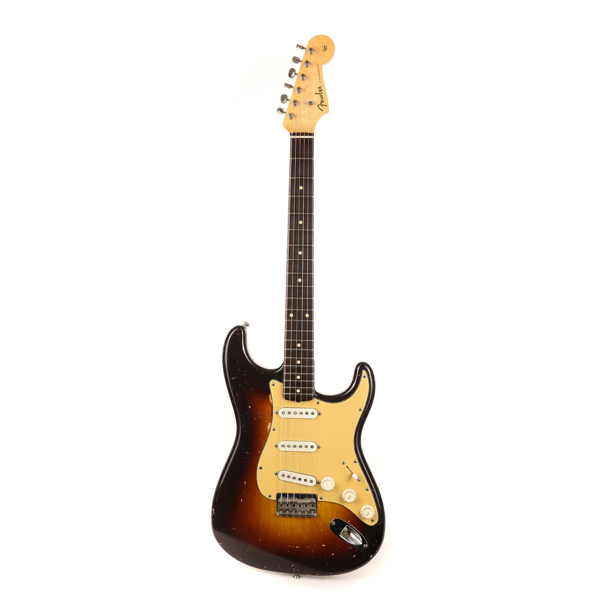 1960 Fender Stratocaster Hardtail Sunburst — 2