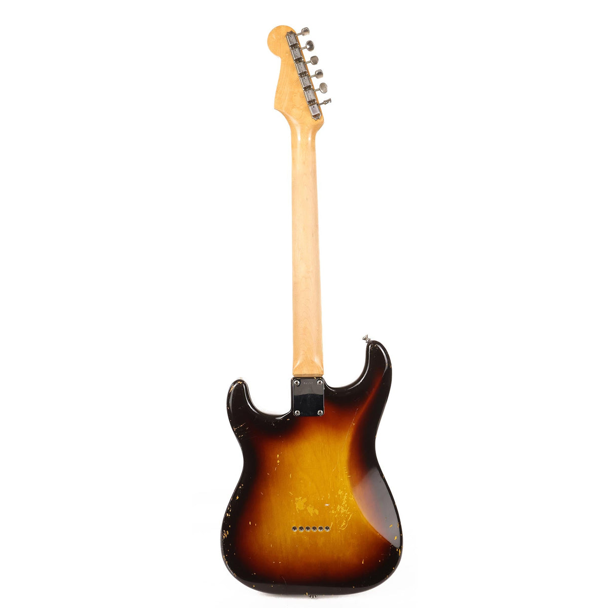1960 Fender Stratocaster Hardtail Sunburst — 3