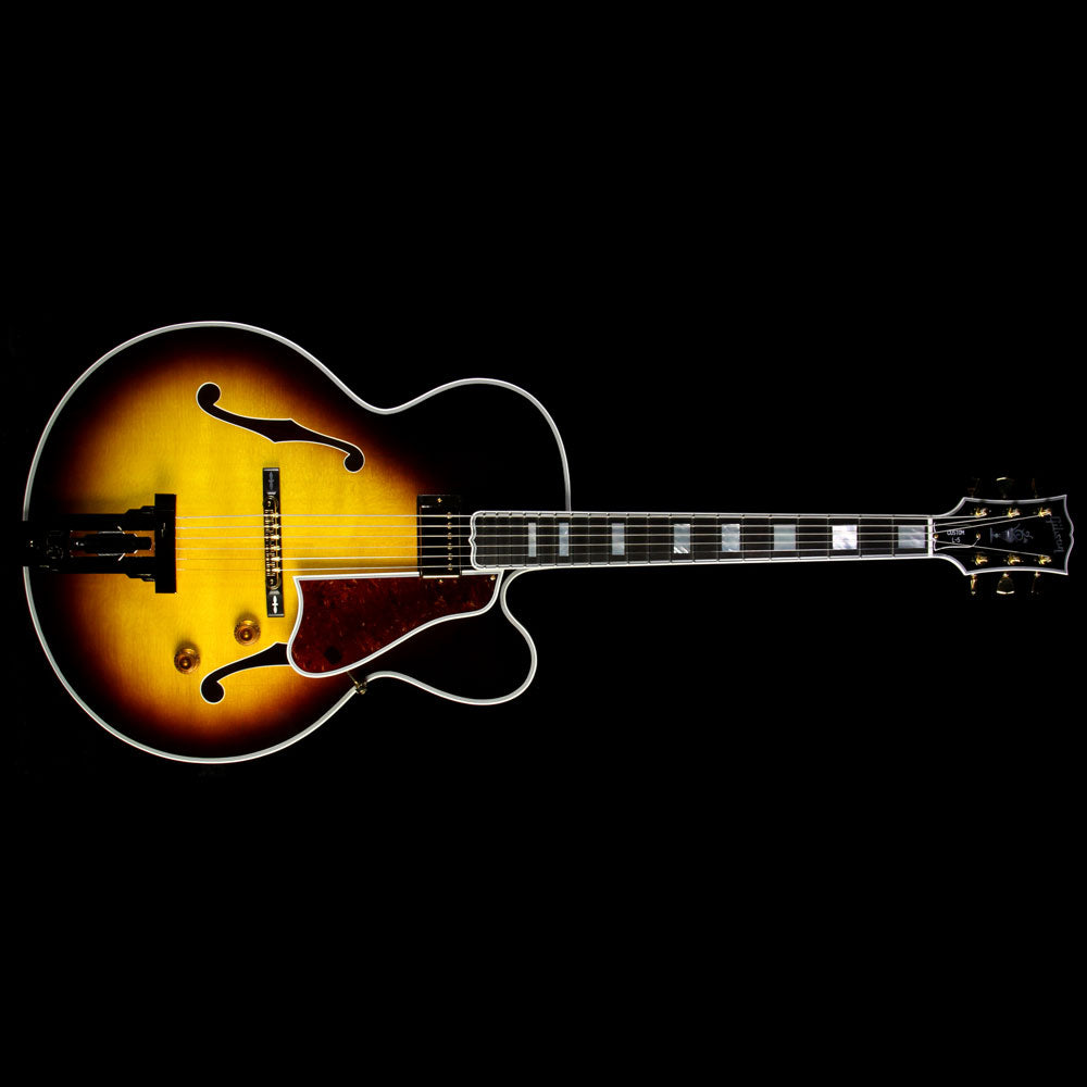 Used Gibson Custom Shop Wes Montgomery L-5 CES Electric Guitar Vintage Sunburst — 2