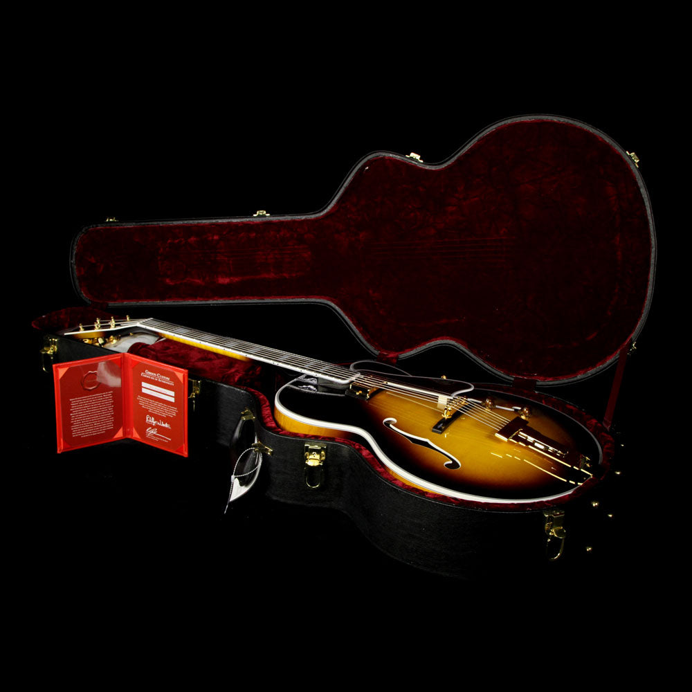 Used Gibson Custom Shop Wes Montgomery L-5 CES Electric Guitar Vintage Sunburst — 5