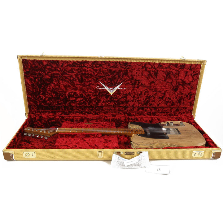 Fender Custom Shop Weathered Relic Telecaster Masterbuilt Paul Waller Music Zoo Exclusive