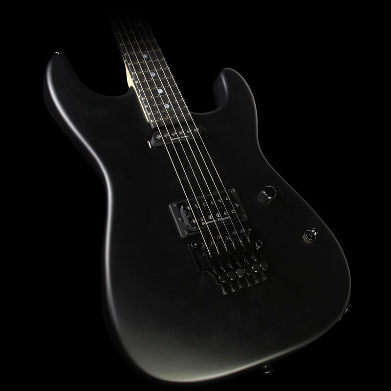 Charvel Custom Shop San Dimas Satin Black Ebony Fretboard Electric