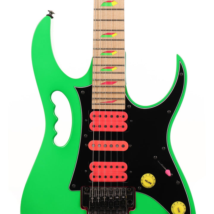 Ibanez JEM777 30th Anniversary Steve Vai Signature Guitar Loch Ness Green 2017