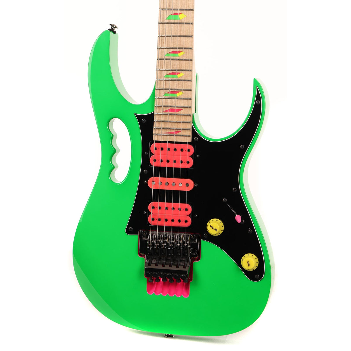 Ibanez JEM777 30th Anniversary Steve Vai Signature Guitar Loch Ness Green 2017 — 7