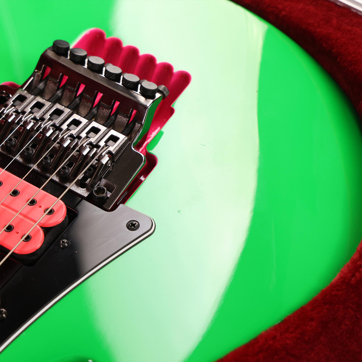 Ibanez JEM777 30th Anniversary Steve Vai Signature Guitar Loch Ness Green 2017 — 8