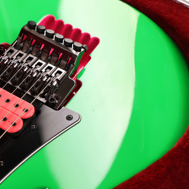 Ibanez JEM777 30th Anniversary Steve Vai Signature Guitar Loch Ness Green 2017