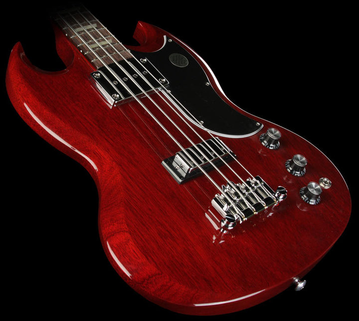 Used Gibson SG Standard Electric Bass Guitar Heritage Cherry