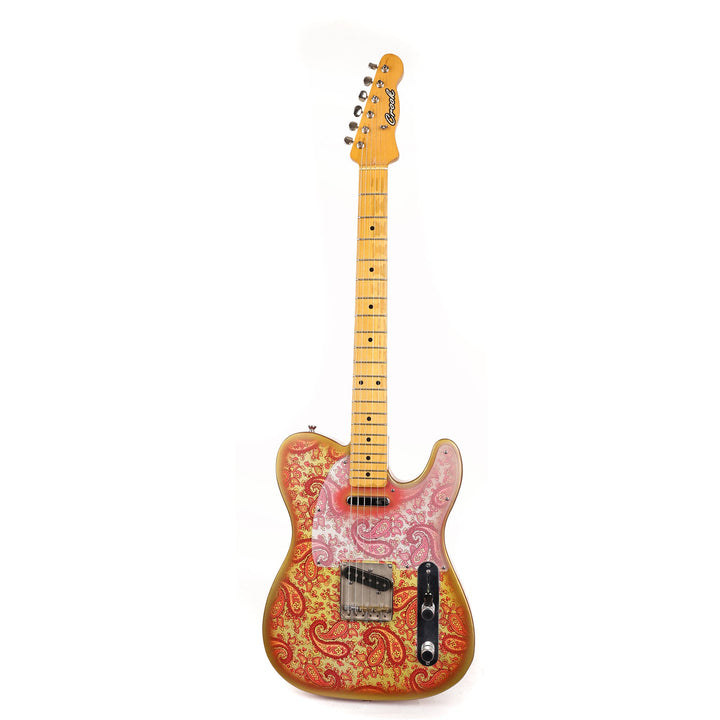 Crook T-Style Guitar Gold Paisley Used