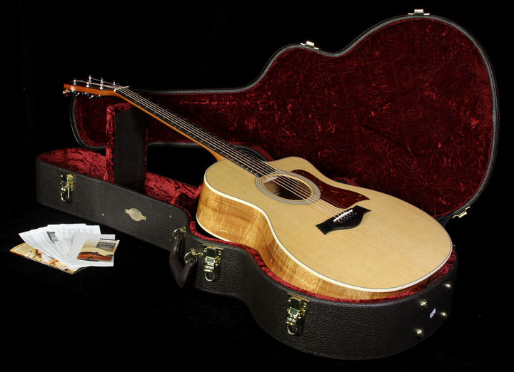 Used Taylor 214ce-K Koa Deluxe Grand Auditorium Acoustic-Electric Guitar