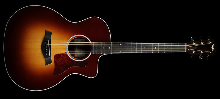 Taylor 214ce Deluxe Grand Auditorium Acoustic Guitar Sunburst
