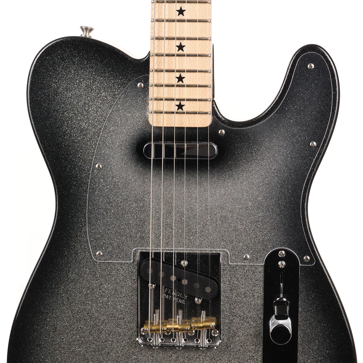 Fender Custom Shop Alan Hamel Founders Design Sparkle Telecaster Black Sparkle Burst 2018 — 6