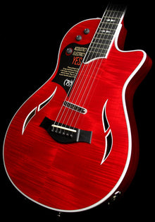 Used Taylor T5z Pro Electric Guitar Borrego Red