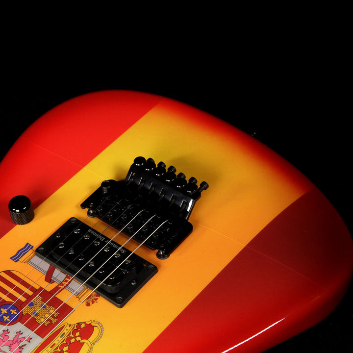 Used 2014 Charvel Custom Shop San Dimas Spain Flag Electric Guitar