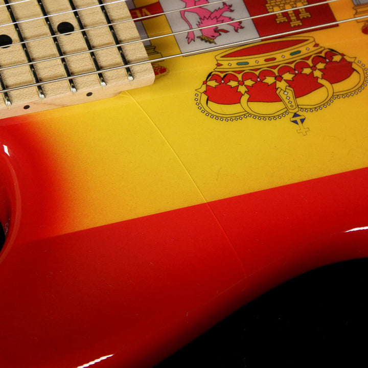 Used 2014 Charvel Custom Shop San Dimas Spain Flag Electric Guitar