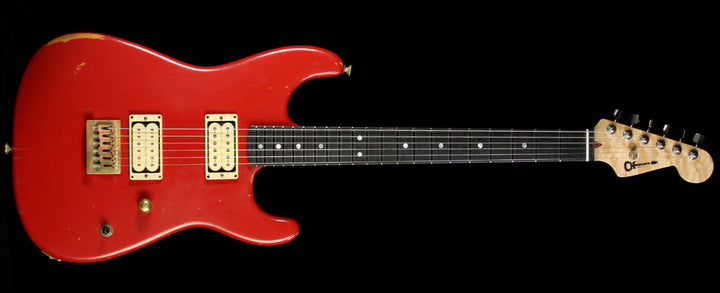 Charvel Custom San Dimas Nitro Aged Electric Guitar Dakota Red