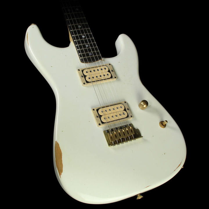 Charvel Custom Shop Nitro Aged San Dimas Electric Guitar Olympic White