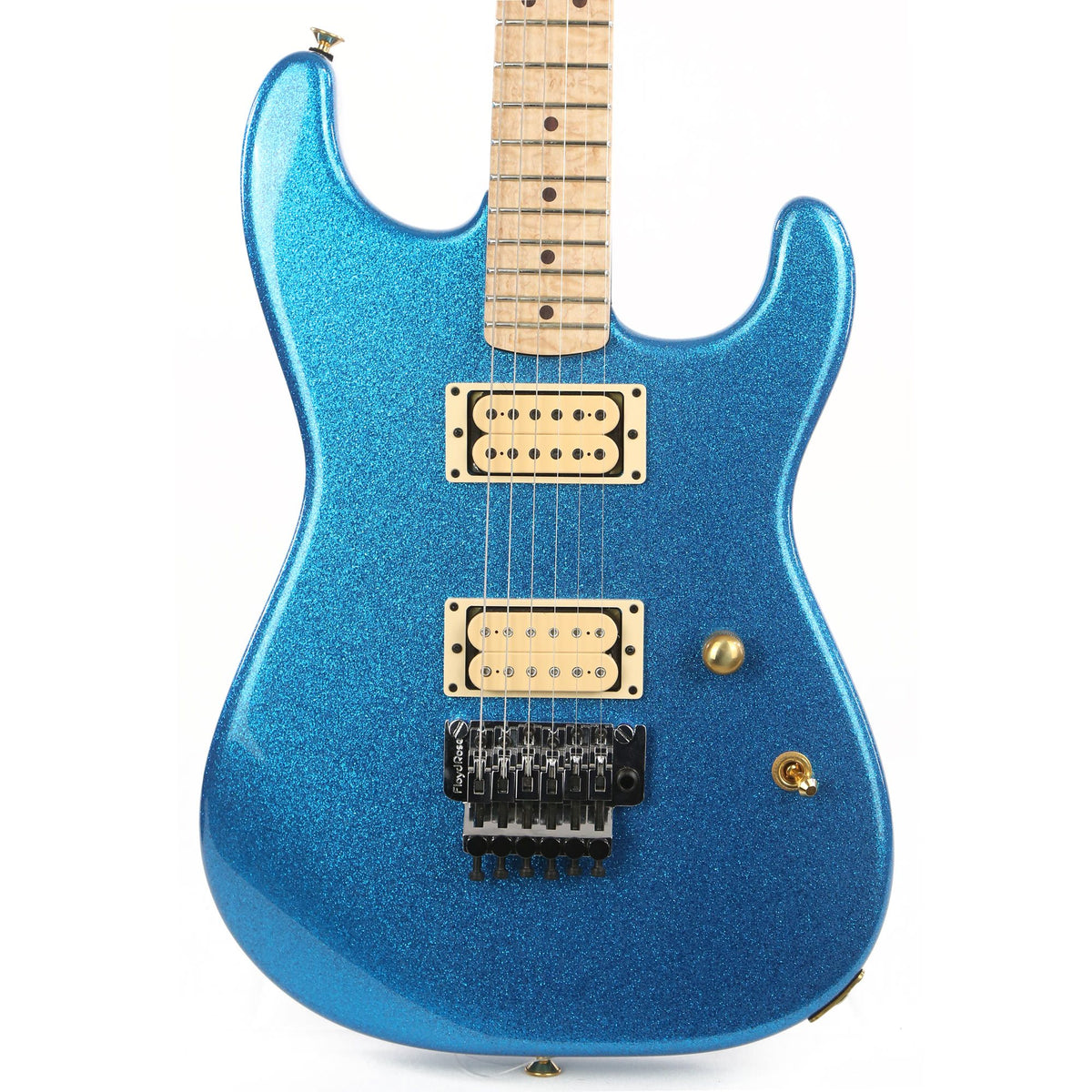 Charvel Custom Shop San Dimas 2H FR Nitro Blue Sparkle 2020 — 1