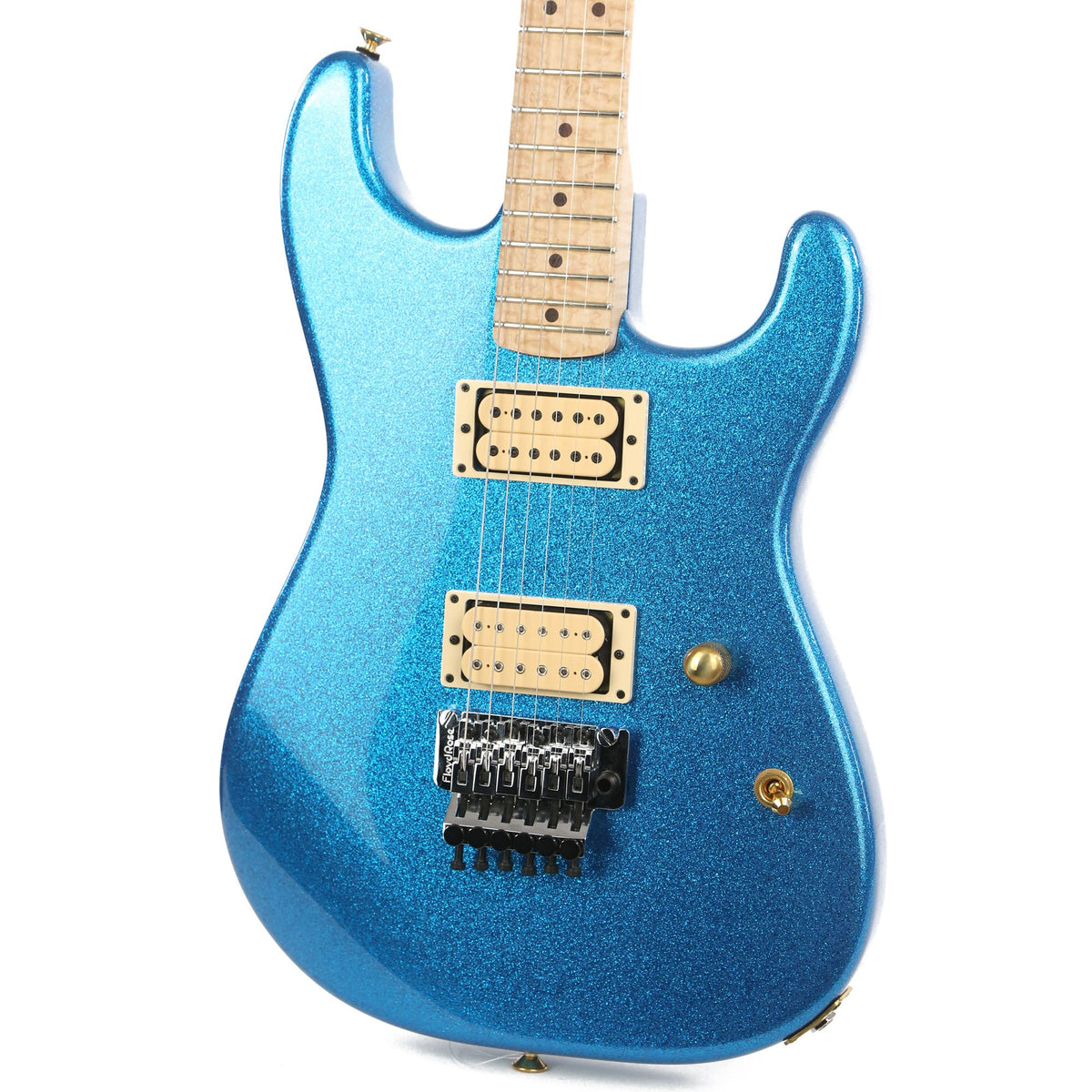 Charvel Custom Shop San Dimas 2H FR Nitro Blue Sparkle 2020 — 7