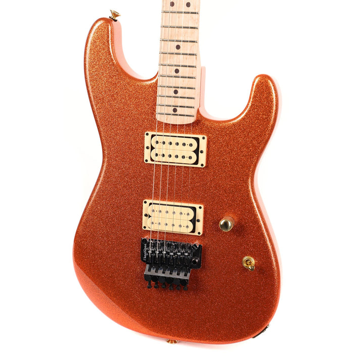 Charvel Custom Shop San Dimas Nitro Sunfire Orange Flake Music Zoo Exclusive