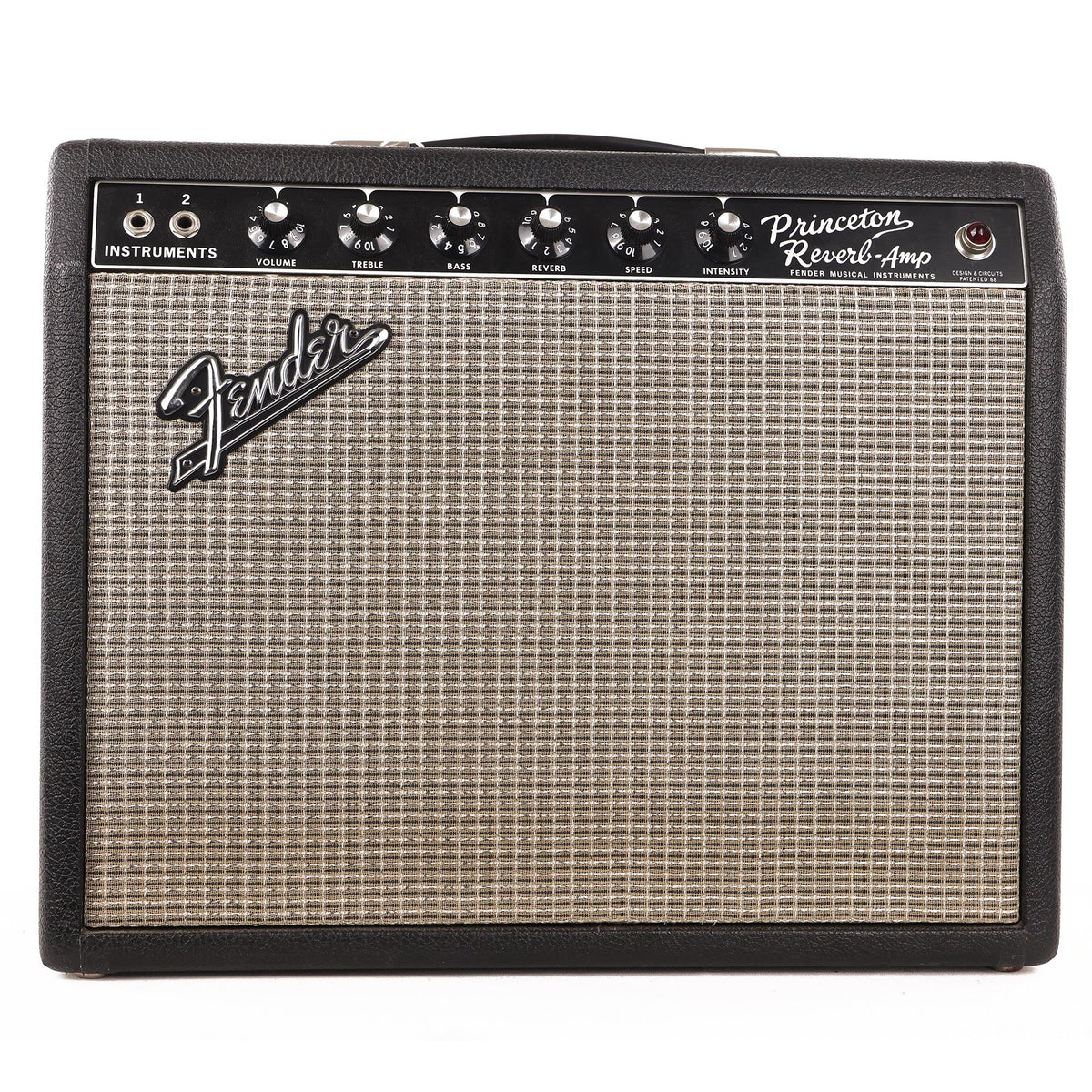 1965 Fender Princeton Reverb Combo Amplifier — 2