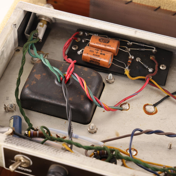 1962 Fender Twin Blonde Combo Amplifier