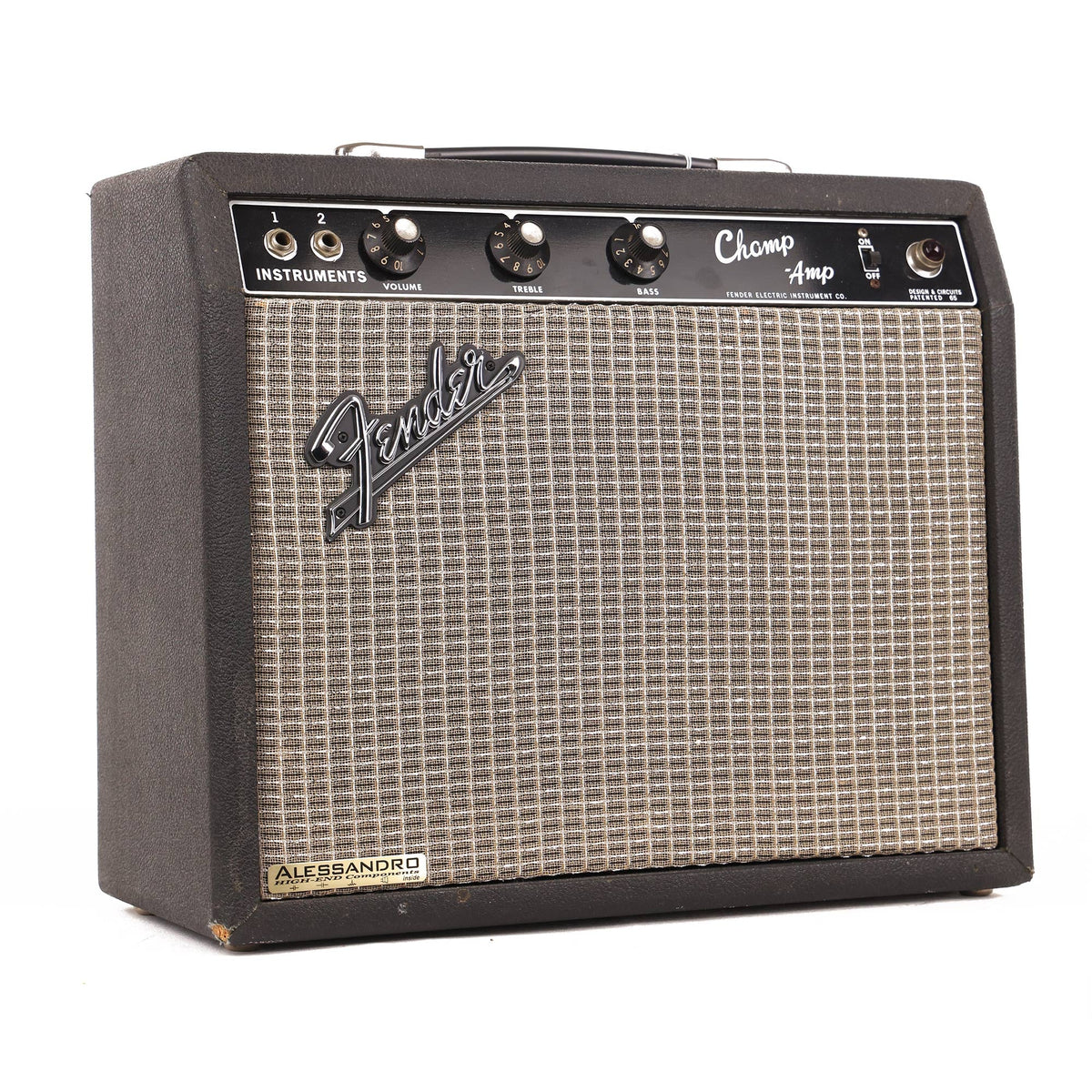 1965 Fender Champ Modified by Alessandro Amplifiers — 1
