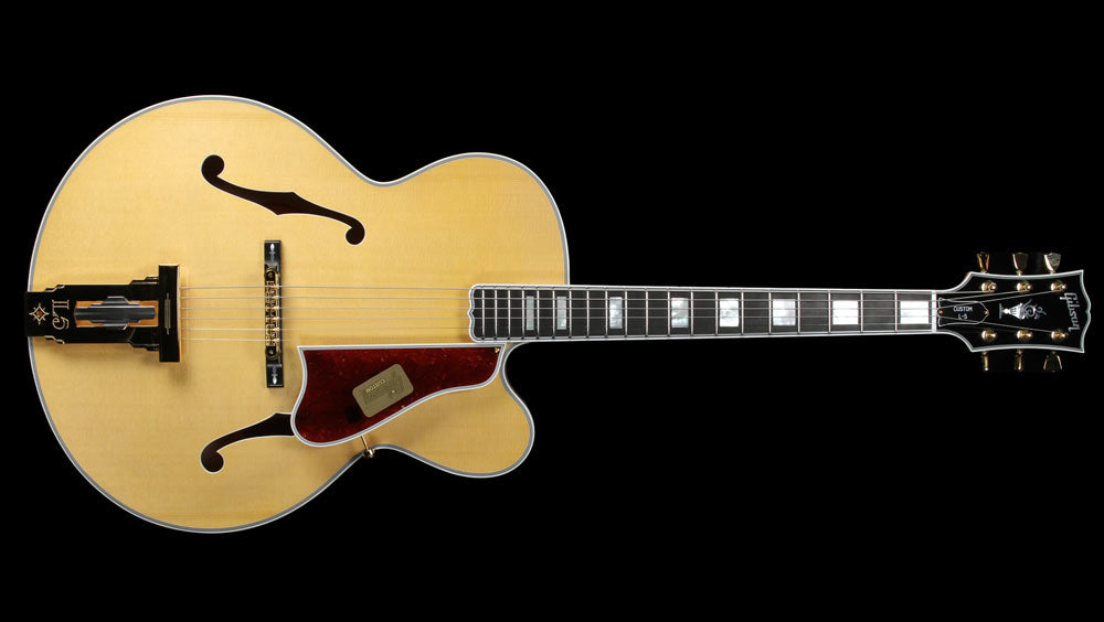 Used Gibson Custom Shop L-5 Premier Archtop Acoustic Guitar Natural — 2