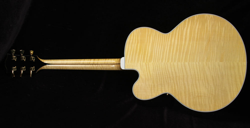 Used Gibson Custom Shop L-5 Premier Archtop Acoustic Guitar Natural — 3