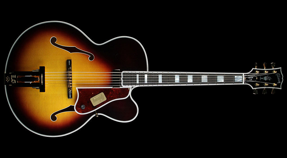 Used 2014 Gibson L5 Premier Crimson Custom Electric Guitar Sunburst — 2