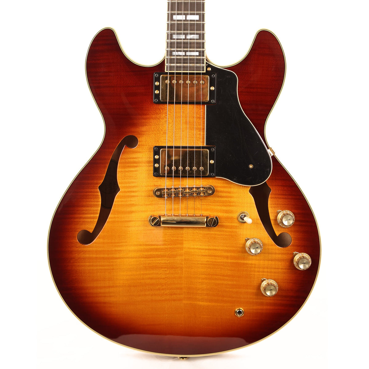 Yamaha SA2200 Semi-Hollow Violin Sunburst 2021 — 1
