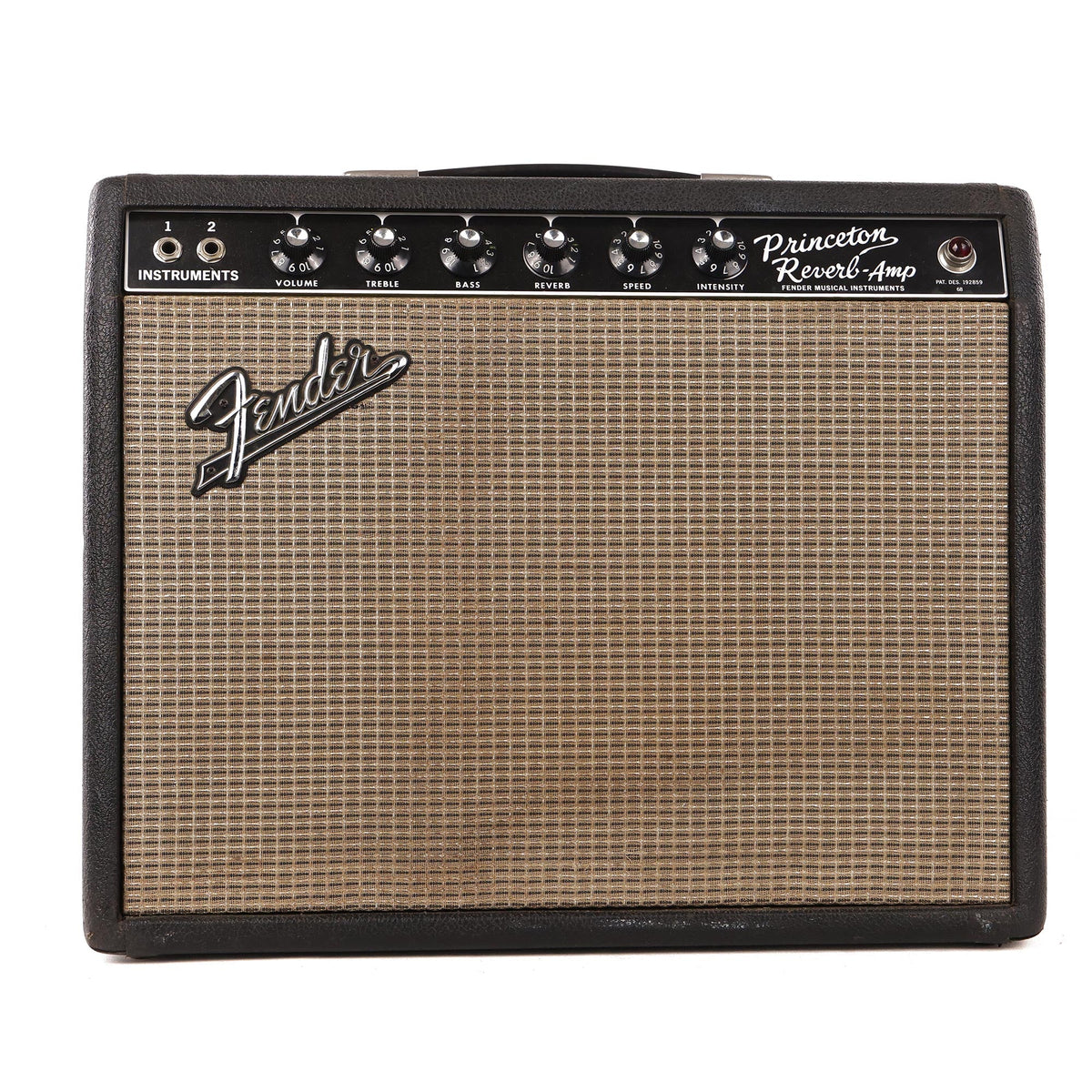 1967 Fender Princeton Reverb Combo Amplifier — 2