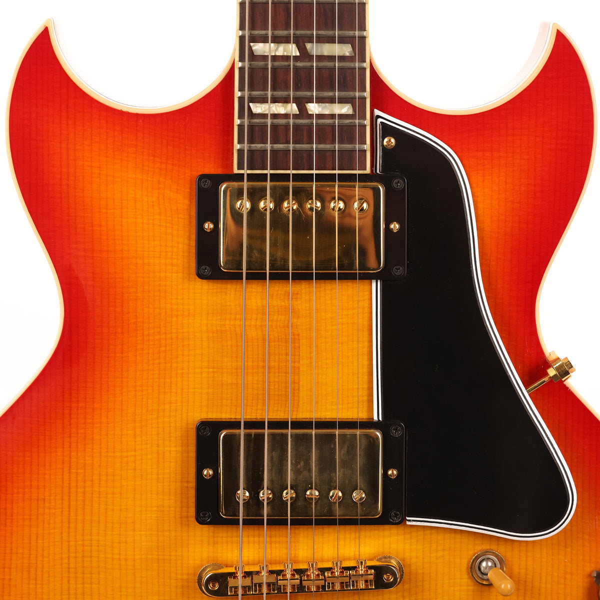 Gibson Custom Shop Johnny A. Spruce Top Guitar Heritage Cherry Sunburst — 6